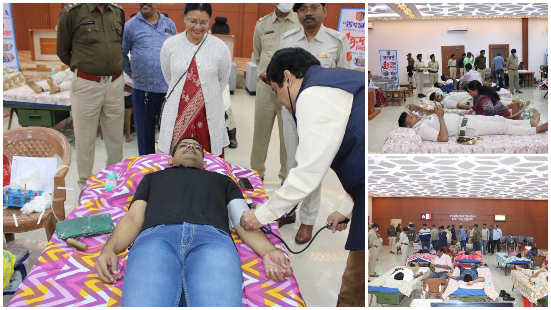 Blood Donation camp at Dishari Auditorium